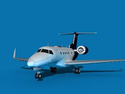 Embraer Praetor 500 V11 3D model