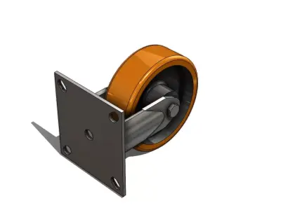 Rodizio Schioppa FS 62 PE Wheel 3D model