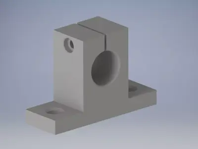 Guide rod holder 3D model