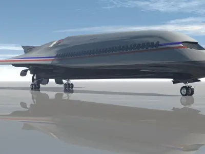 Phoenix Space Transport 3D model