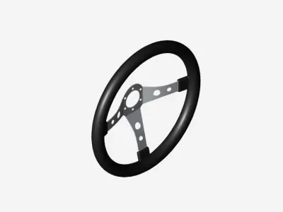 Steering Wheel 3D model
