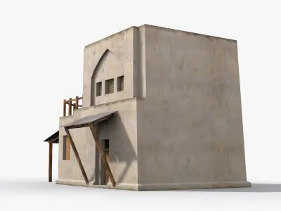 Arab xx29 Low-poly 3D model