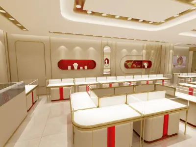 Jewelry Store 4 3D model