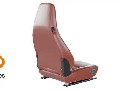  Racing Seat 3D model