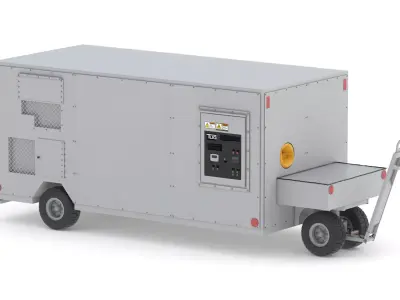 TUG AC25D Aircraft Air Conditioner 3D model