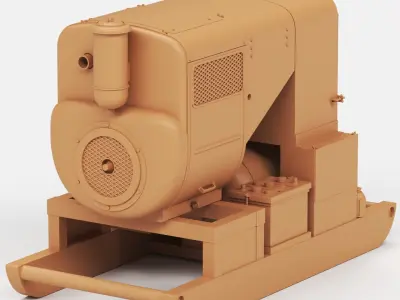 PE-99 Generator 3D print model