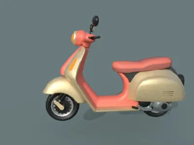 Scooter Models 3D model