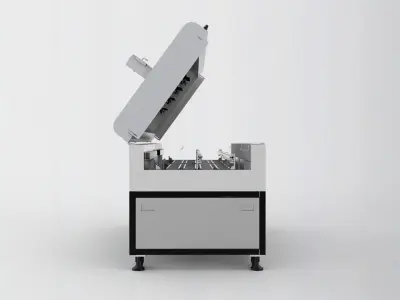 Infrared heat curing furnace 3D model