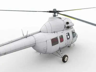 Mil Mi-2 3D model