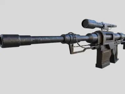 Sniper mx2010 3D model