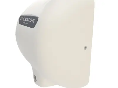 Xlerator Hand Dryer- White 3D model