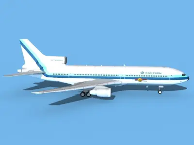 Lockheed L-1011 Eastern Airlines 3 3D model