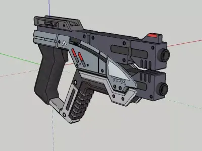 M3 Predator Low-poly 3D model