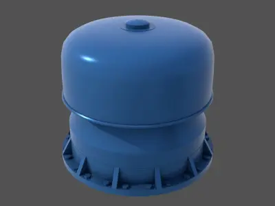 WW2 Italian naval mushroom - Commercial license - 1-200 scale 3D print model