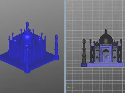 tajmahal taj mahal Free 3D model