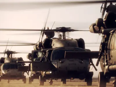  HH-60G Pave Hawk 3D model