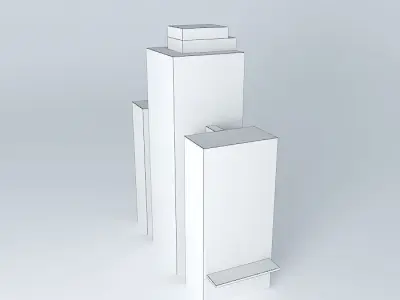 Building Gallery Favorita part 2 Free 3D model