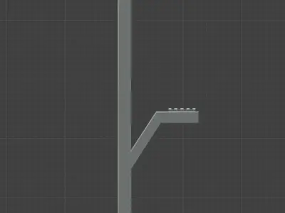 2 Foot Homemade Riser Low-poly 3D model