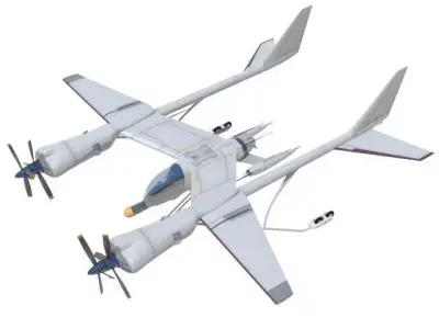 orbital gull 3D model