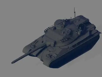 AMX-30 Super 3D model