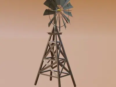  Western Village Packet 3D model