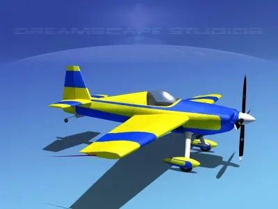Extra Flugzeugbau EA300S V05 3D model