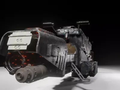 StarWars Treadspeeder 125-Z 3D model