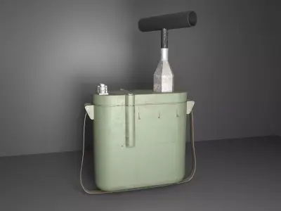 Demolition Box  Low-poly 3D model