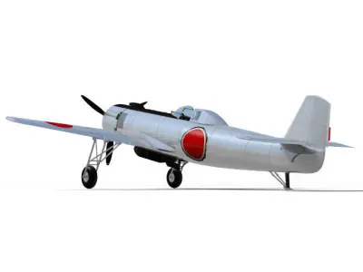 Nakajima Ki-115 Tsurugi 3D model