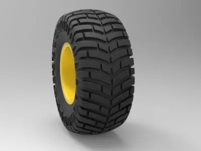 Offroad wheel 10 3D model