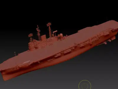 HMS Ark Royal R09 3D model
