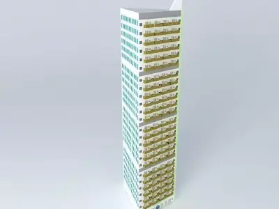New Brook Lane Tower 306kb Free 3D model