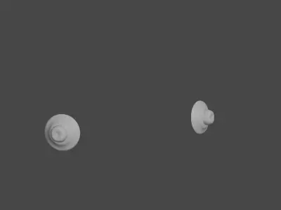 Nipple model 3D model