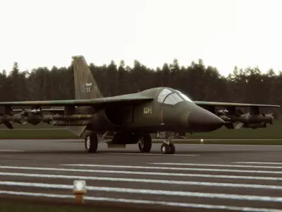 General Dynamics F-111 3D model 3D model