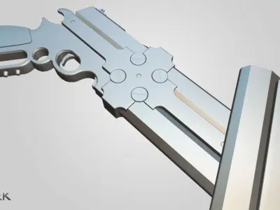 GunGrave Cerberus Low-poly 3D model