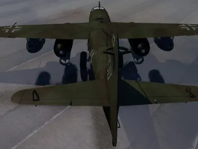 Arado Ar-234 B-2  Blitz 3D model