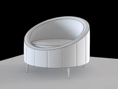 Sofa modeling 001 Free 3D model