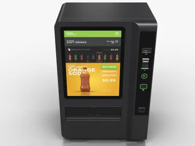 Vending Machine 3D model 7