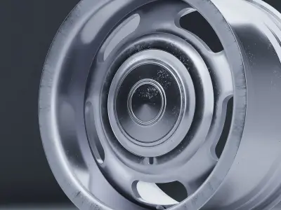 American Legend Wheels - Cruiser Low-poly 3D model