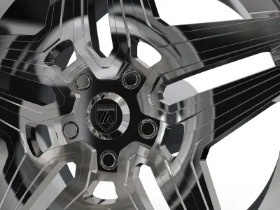 ASANTI DUKE WHEEL 3D MODEL 3D model