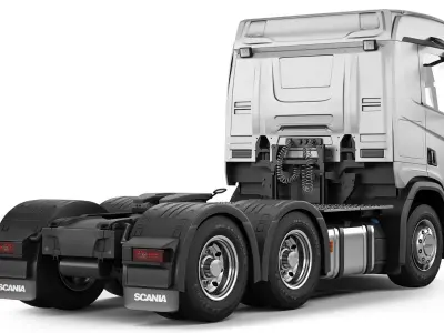 Truck R580 6x4 2019 3D model
