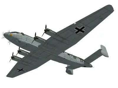 Junkers Ju290 A5 3D model