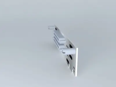 Cisco WIC-2T Interface 3D model