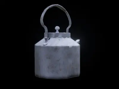 Chai Kettle LP Free low-poly 3D model