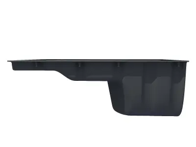 Black Oil Sump Pan 3D model 55 3D model