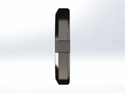 Nut Porca SKF KM 3 3D model