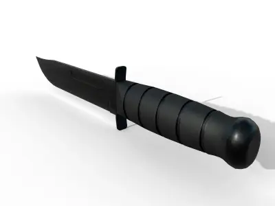 Army knife Low-poly 3D model buy