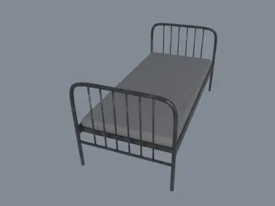 Prison Bed 3D model