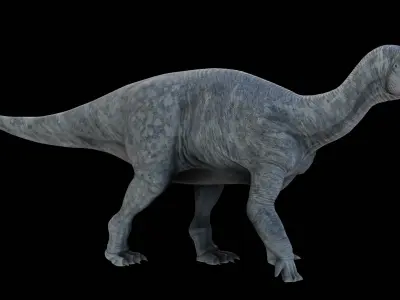 Iguanodon Asset Pack Low-poly 3D model