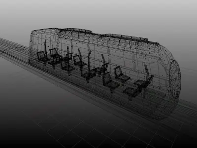 new generation low-column metro 3D model